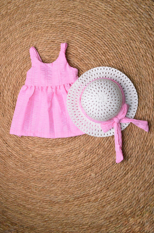Dress with a hat