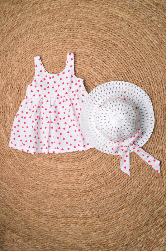 Dress with a hat