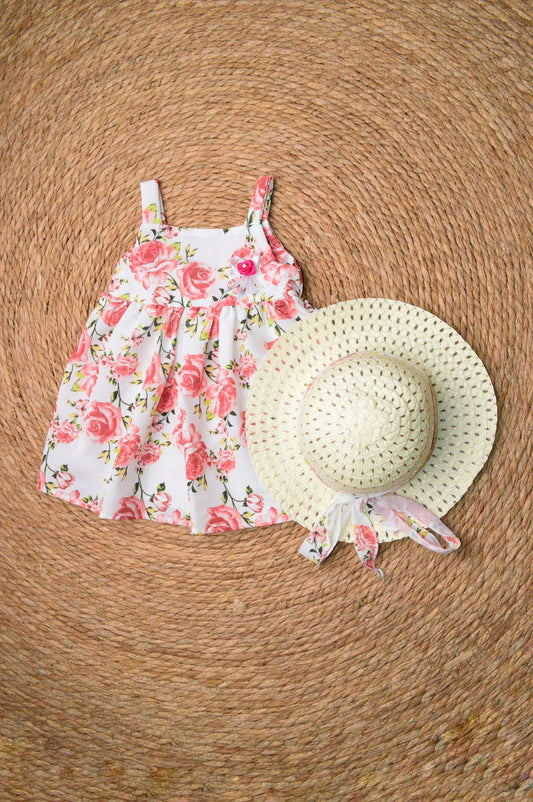 Dress with a hat