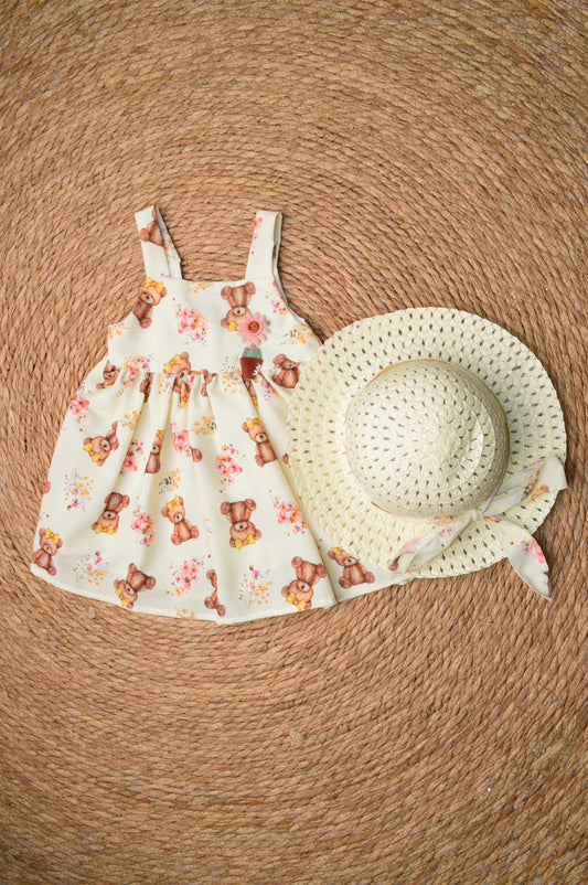 Dress with a hat