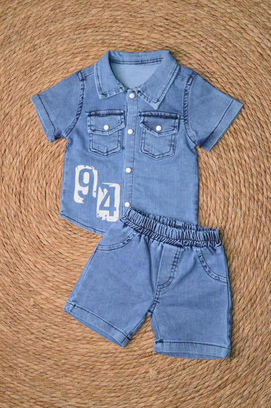 Denim set 2 pieces