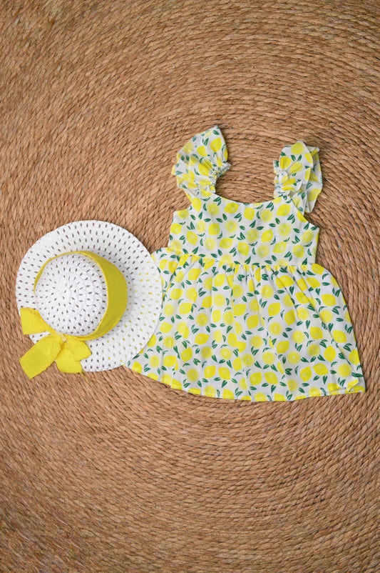 Dress with a hat