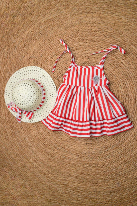 Dress with a hat