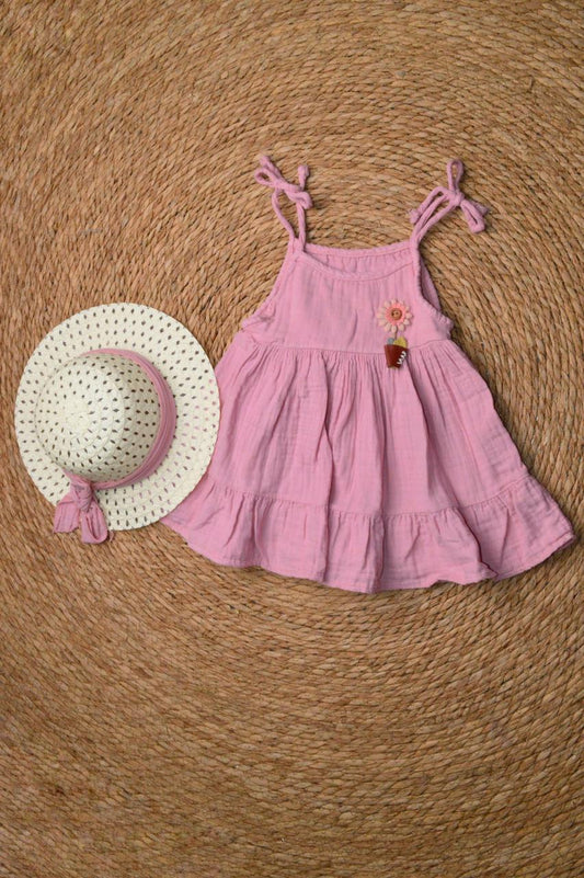 Dress with a hat