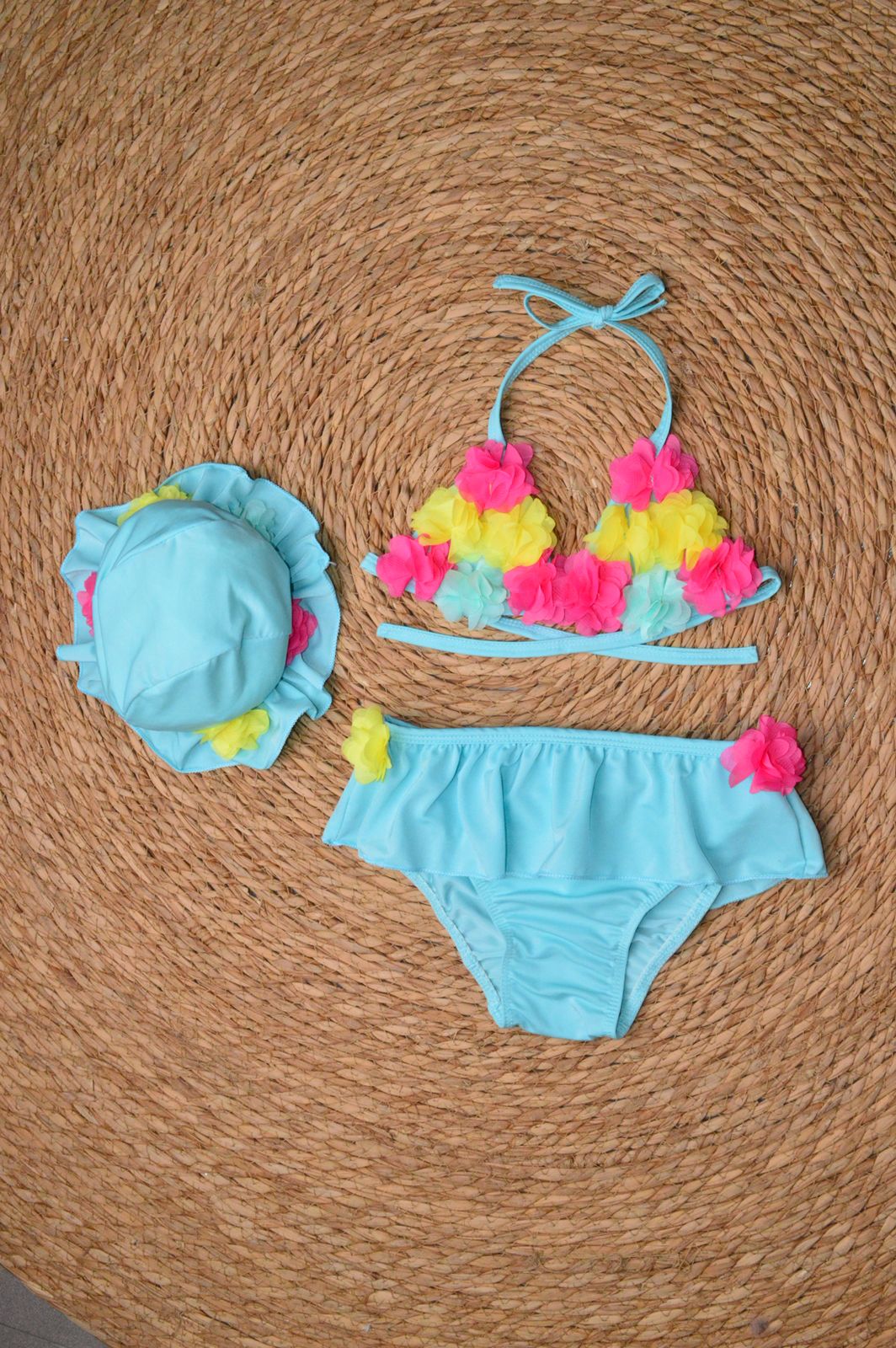 2 pieces swimsuit with sun hat, photo 7