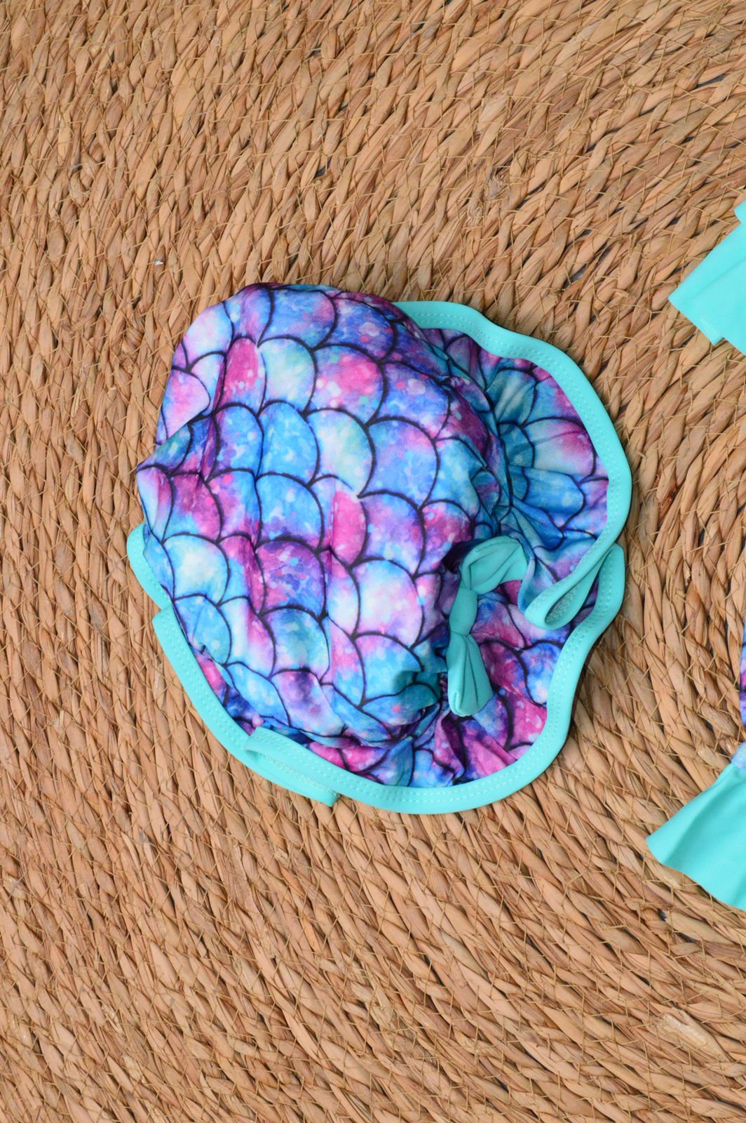 2 pieces mermaid swimsuit with a sun hat, photo 10