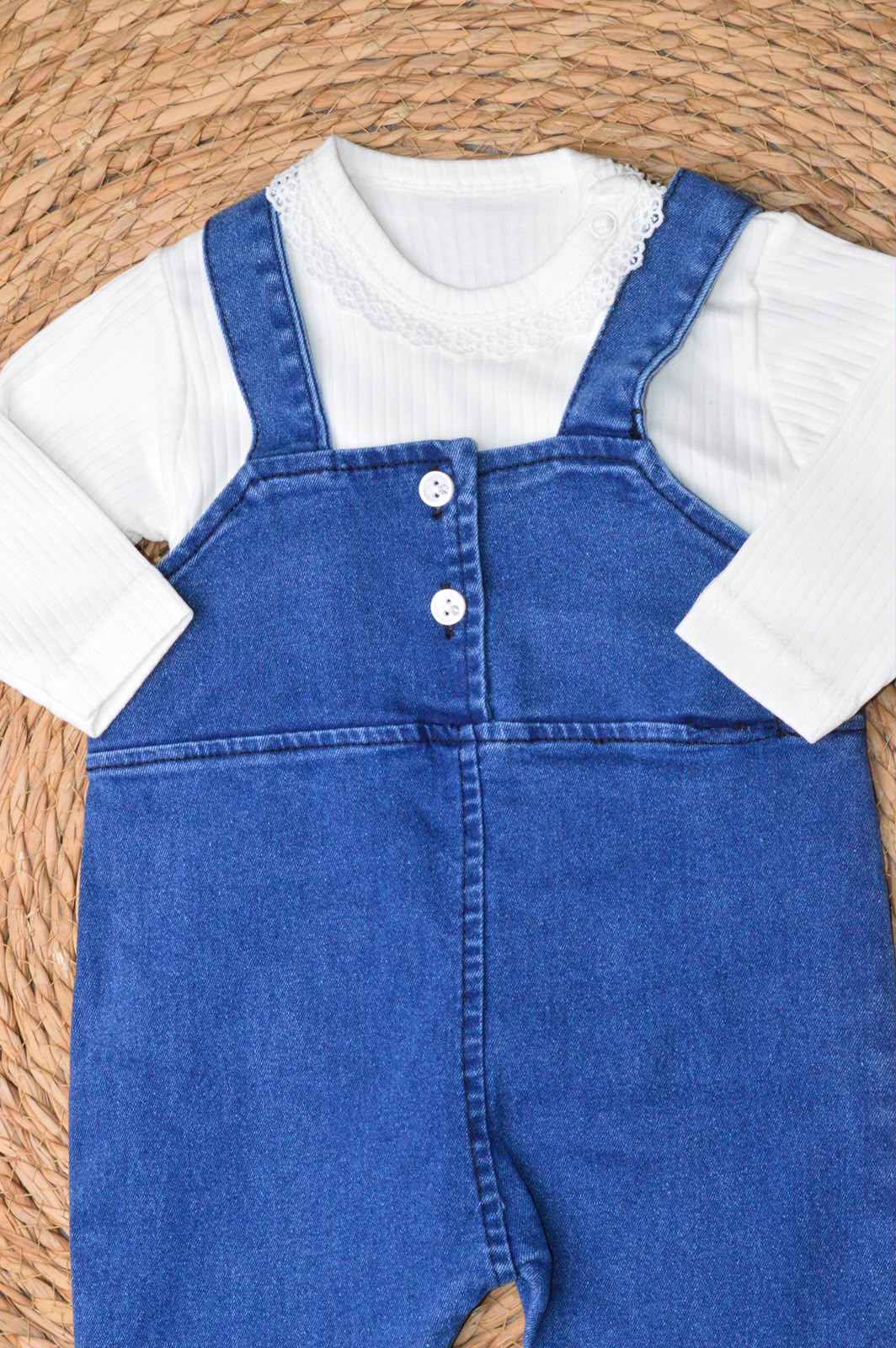 2 Pieces denim overall – L'armoire De Yasmina