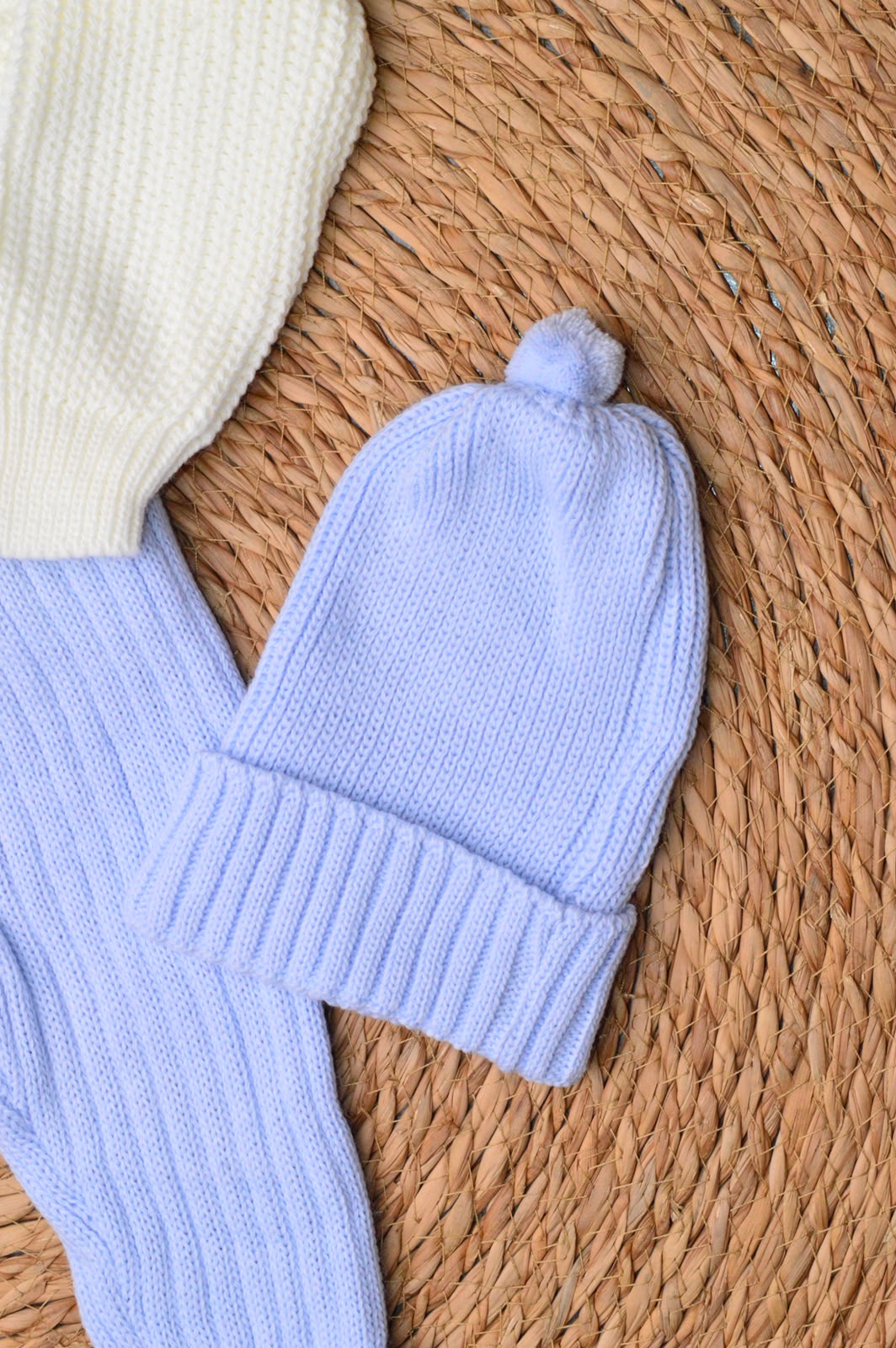 Wool salopette 2 pieces with a beanie, photo 4