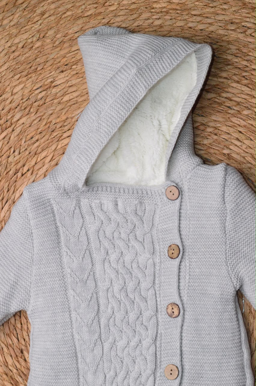 Wool fleeced overall, photo 9
