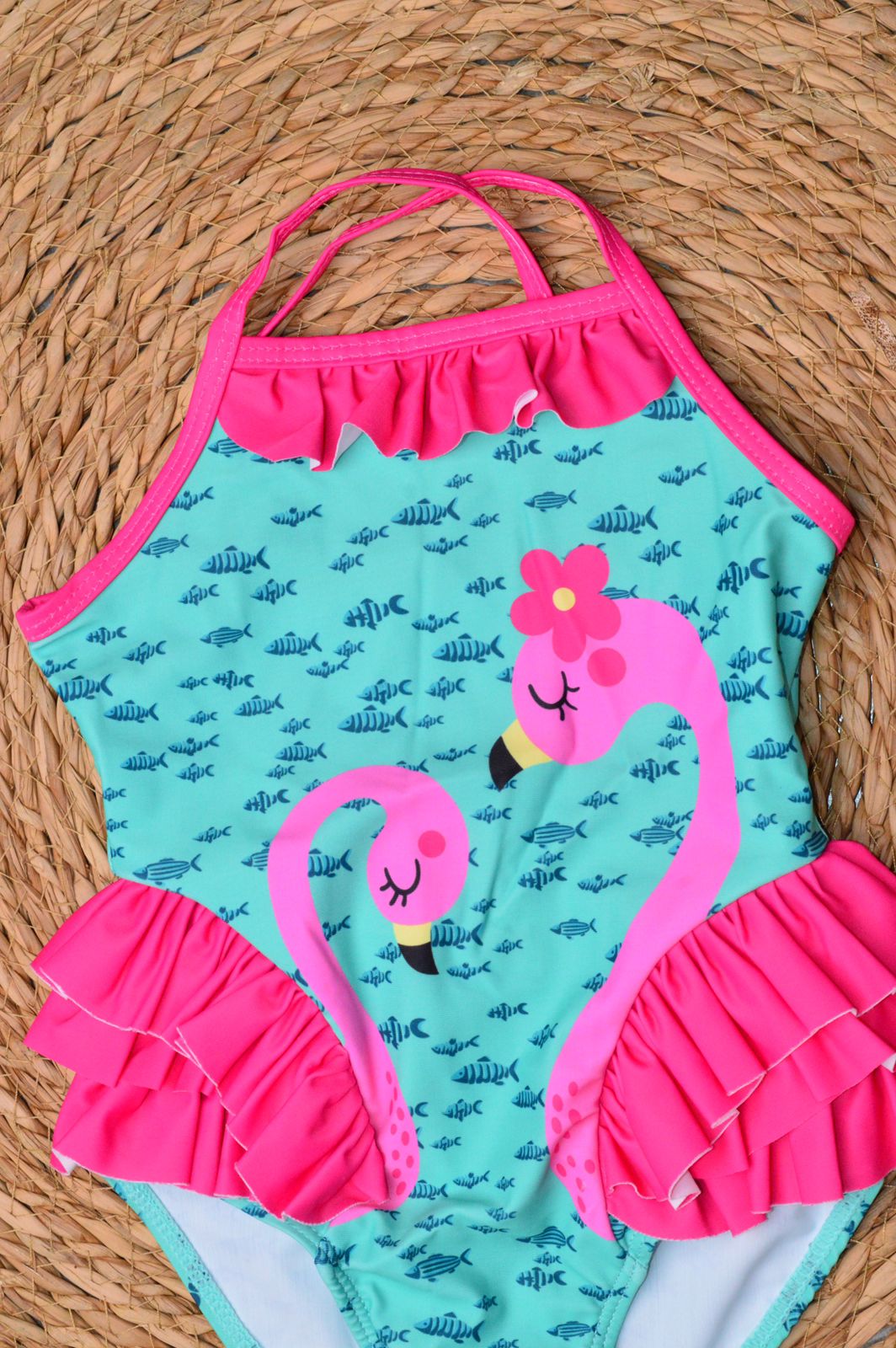 One piece flamingo swimsuit, photo 3