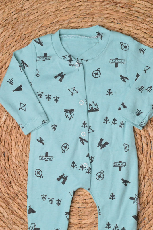 Camp baby overall
